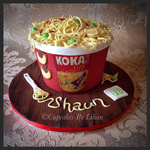 Noodle cake